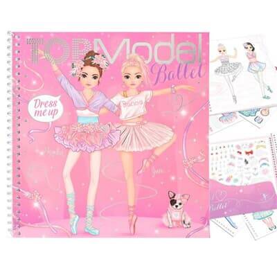 Top Model Dress Me Up Stickerbook Ballet 412125 - 1