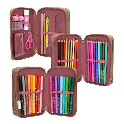 Top Model Floraltriple Pencil Case 413055 - 2