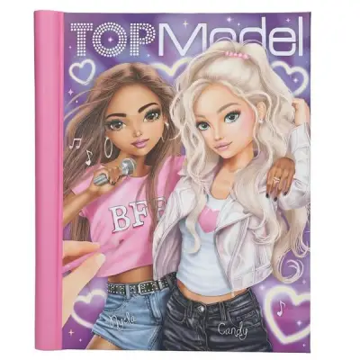 Top Model Işıklı & Sesli Boyama Kitabı - 2