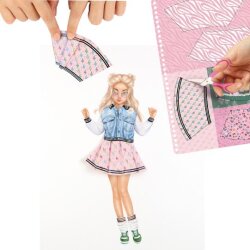 Top Model Moda Tasarım Kolaj Kitabı - 3