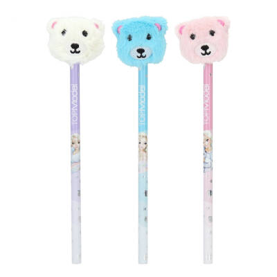 Top Model Pencil With Icebear Topper Iceworld 412089 - 1