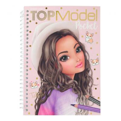 Top Model Pocket Colouring Book 411822 - 1