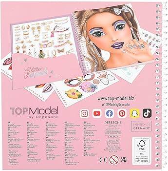 Top Model Yüz Tasarım Defteri Kraliçe 412723 - 3