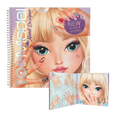 Topmodel Tırnak Tasarım Defteri Çıkartmalı 413029 - 2