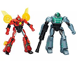 Transformers Earthspark Terran Twitch ve Robby Malto İkili Aksiyon Figürü Seti F8438 - 3