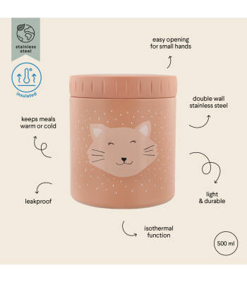 Trixie 55-222 Termos Yemek Kabı 500ml - Mrs. Cat - 3