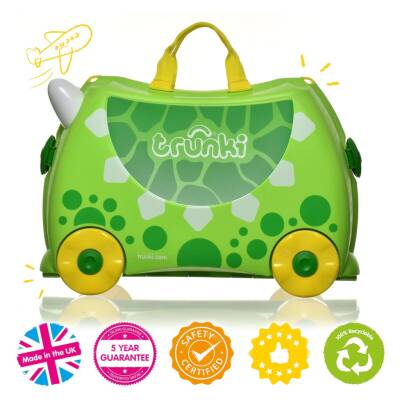 Trunki Çocuk Bavulu - Dinozor - Dudley TR000352 - 2