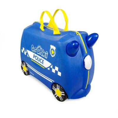 Trunki Çocuk Bavulu - Polis Arabası Percy Tr000323 - 1