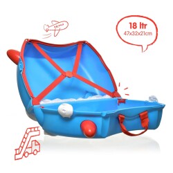 Trunki Çocuk Bavulu - Uçak - Amelia TR000351 - 2