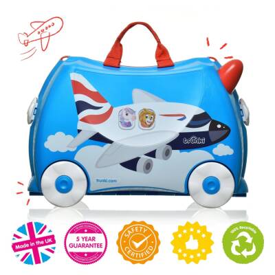 Trunki Çocuk Bavulu - Uçak - Amelia TR000351 - 3