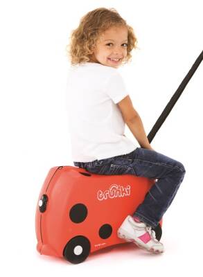 Trunki Çocuk Bavulu - Uğurböceği Harley TR000092 - 2