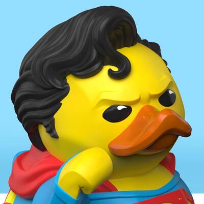 Tubbz DC Comics Boxed Superman Lisanslı Cosplay Ördek Collectible Figür - 3