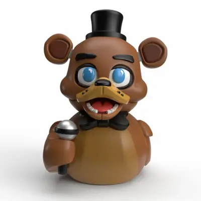 Tubbz FNAF Boxed Freddy Lisanslı Cosplay Ördek Collectible Figür - 1