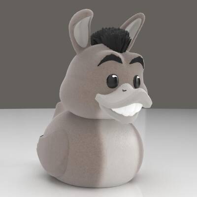 Tubbz Shrek Donkey Boxed Lisanslı Cosplay Ördek Collectible Figür - 3