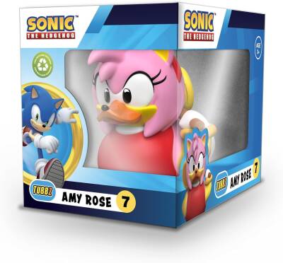 Tubbz Sonic Tubbz Boxed Amy Rose Lisanslı Cosplay Ördek Collectible Figür - 5