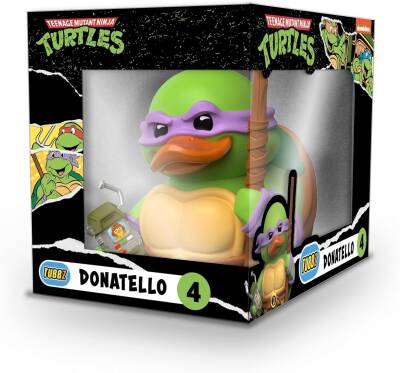 Tubbz TMNT Boxed Donatello Lisanslı Cosplay Ördek Collectible Figür - 3