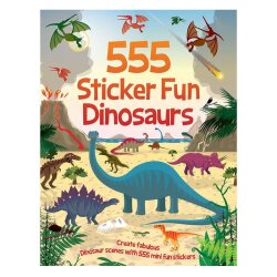 Two Windmills 555 Sticker Fun - Dinosaurs - Two Wındmılls