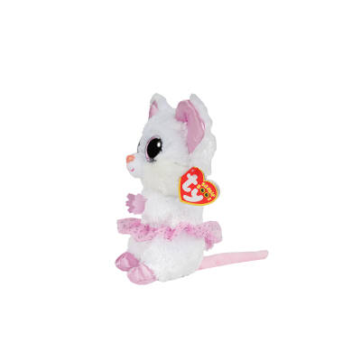 Ty Beanie Boo Nina Balerin Beyaz Fare 15 cm 150079Ty36365 - 2