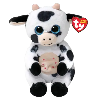 Ty Beanie Boo's Herdly Siyah Beyaz İnek 150079Ty41287 - 1