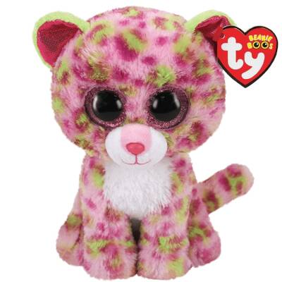 Ty Beanie Boos Lainey Pembe Yeşil Leopar 15 cm 150079Ty36312 - 1
