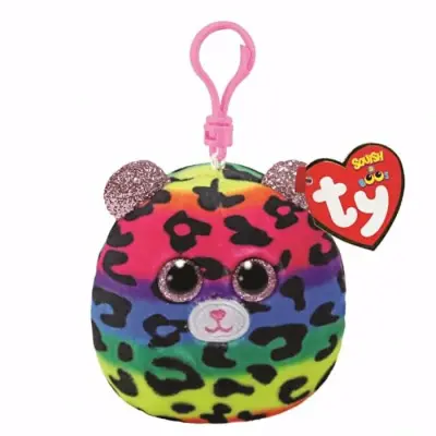 Ty Dotty - Leopard Squish Clip 150079TY39568 - 1