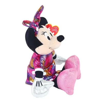 Ty Minnie Sparkle Rainbow With Sound Reg 150079TY41080 - 3