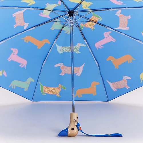 Umbrella Original Duckhead Duck Kompakt Dogs in Blue Şemsiye CP110 - 2