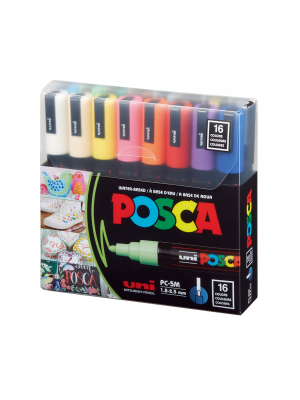 Uniball Posca Markör (1.8-2.5) 16'lı Set - 1