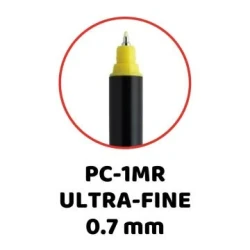 Uniball Posca Markör Su Bazlı Soft Renk 0.7Mm 8'li - 3