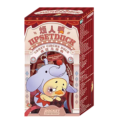 Upset Duck - Çılgın Sirk Serisi Anahtarlık Sürpriz Paket - 3