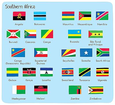 Usborne - 199 Flags - 4