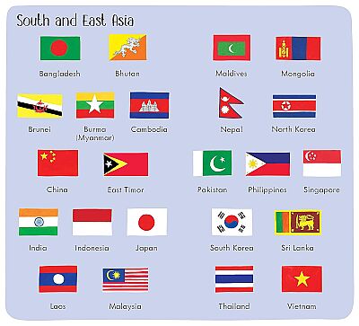 Usborne - 199 Flags - 3