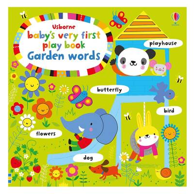Usborne Bvf - Playbook Garden Words - 1
