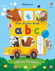 Usborne - First Sticker Book Abc - 1