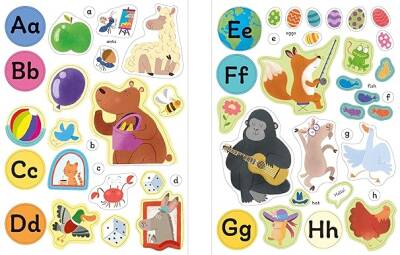 Usborne - First Sticker Book Abc - 4