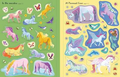 Usborne - First Sticker Book Unicorns - 2