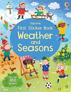Usborne - First Sticker Book Weather And Seasons