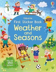 Usborne - First Sticker Book Weather And Seasons - 1