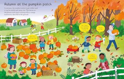 Usborne - First Sticker Book Weather And Seasons - 3