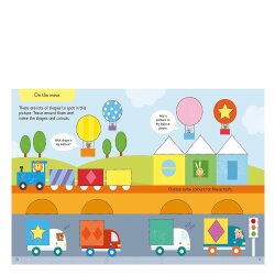 Usborne - Get Ready For School Activity Book - 3