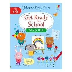 Usborne - Get Ready For School Activity Book - 1