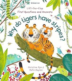 Usborne - Lift The Flap First Q&A Why Do Tigers Have Stripes? - 1