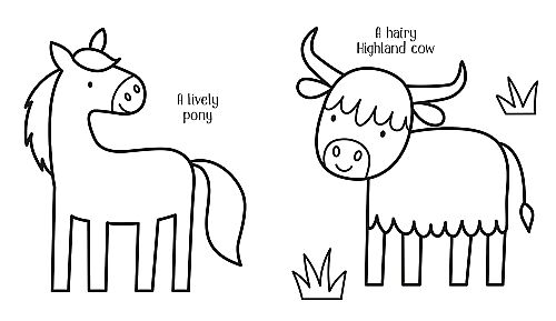 Usborne - My Big Animal Colouring Book - 2