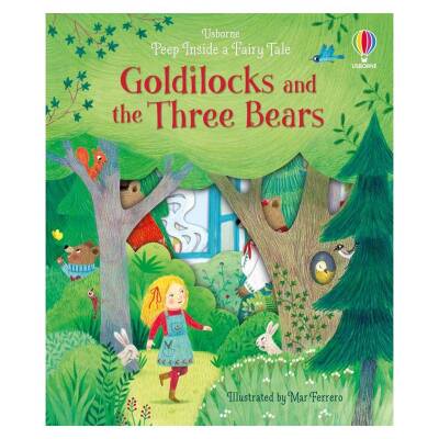 Usborne - Peep Inside A Fairy Tale Goldilocks And The Three Bears - 1