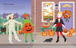 Usborne Sticker Dolly Dressing Halloween - 2