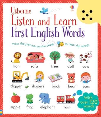 Usborne Sound Books - Listen & Learn First English Words - 1