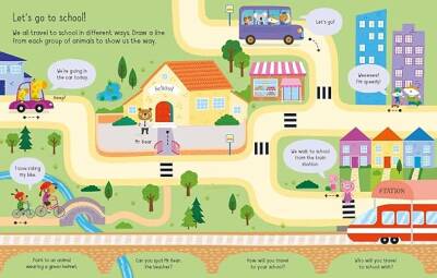 Usborne - Starting School Actıvıty Book - 2