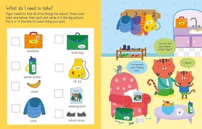 Usborne - Starting School Actıvıty Book - 3