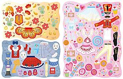 Usborne Sticker Dolly Dressing Ballerinas - 4