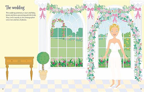 Usborne Sticker Dolly Dressing Bridesmaids - 4